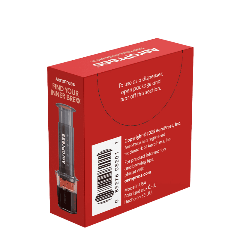 AeroPress XL Filtry papierowe białe 200 sztuk | CoffeeLove