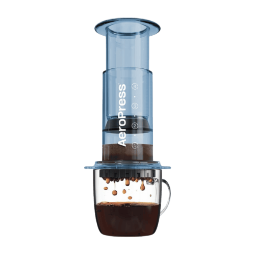 AeroPress Clear Blue Coffee Maker | CoffeeLove