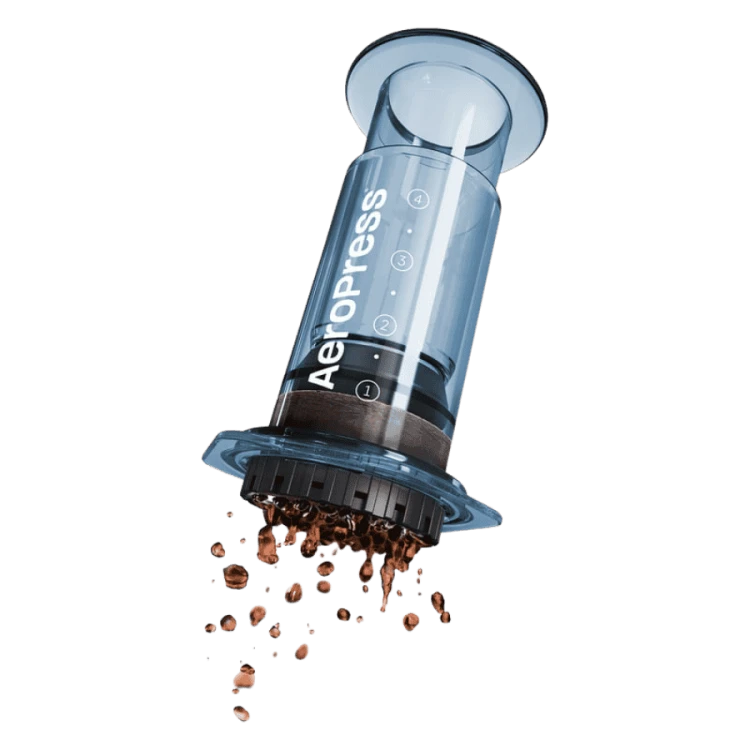 AeroPress Clear Blue Coffee Maker | CoffeeLove