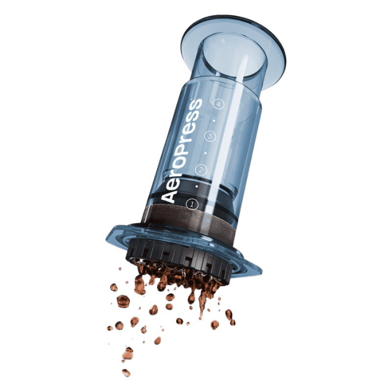 AeroPress Clear Blue Coffee Maker | CoffeeLove