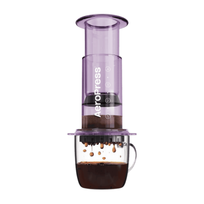 AeroPress Clear Purple Coffee Maker | CoffeeLove