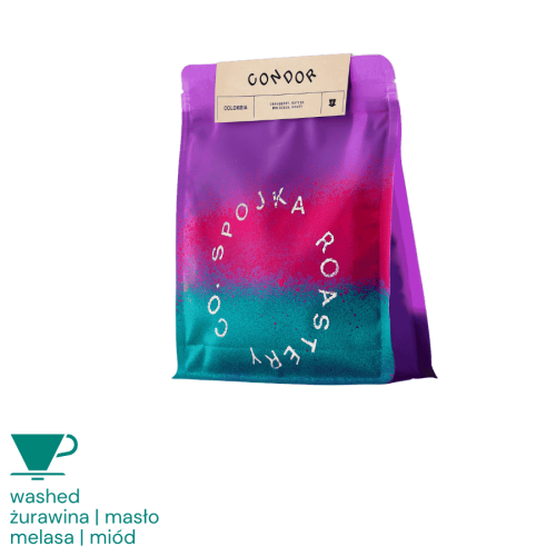 Spojka Kolumbia Condor filter 200 g | CoffeeLove