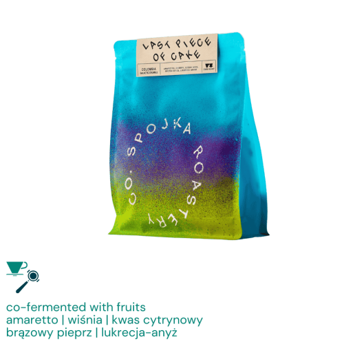 Spojka Kolumbia Last Piece Of Cake omniroast 200 g | CoffeeLove