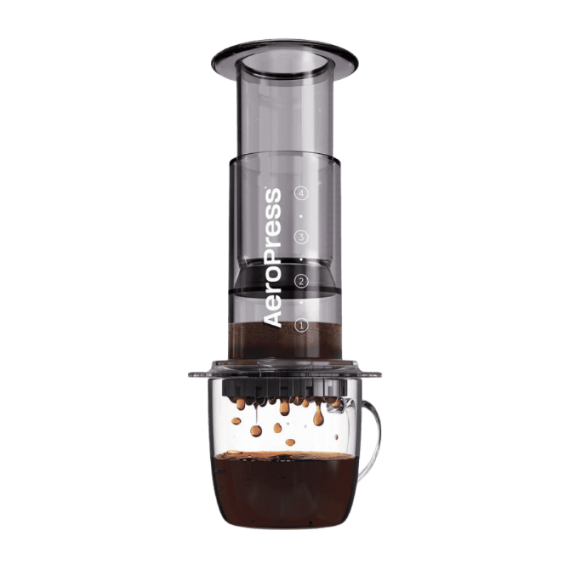 AeroPress Clear Black Coffee Maker | CoffeeLove