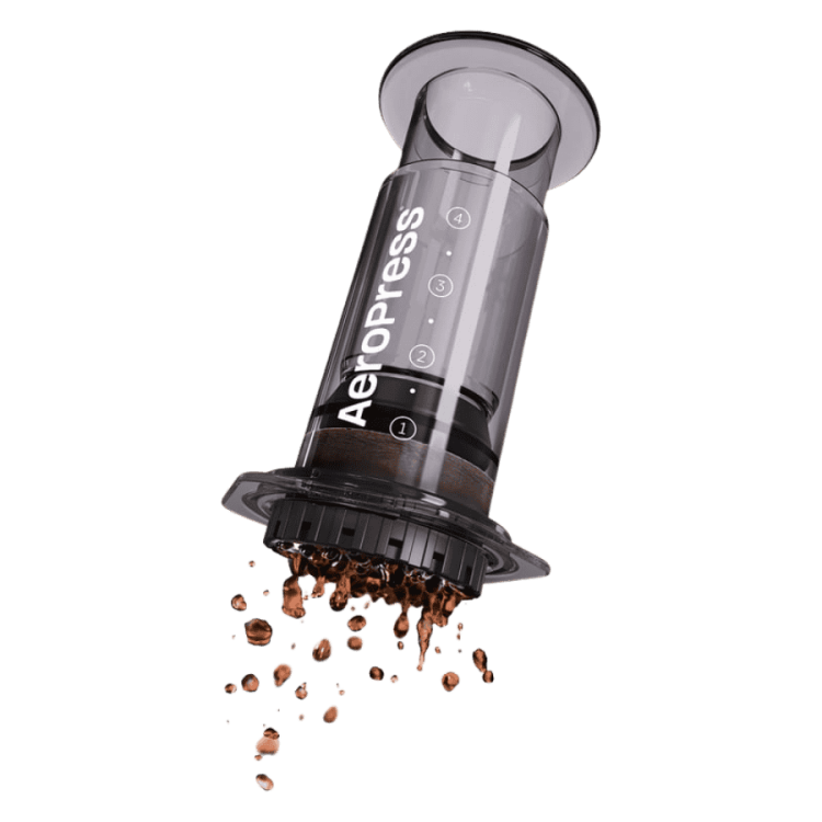 AeroPress Clear Black Coffee Maker | CoffeeLove