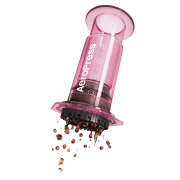 AeroPress Coffee Maker Pink Clear Zaparzacz do kawy | CoffeeLove