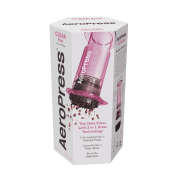 AeroPress Coffee Maker Pink Clear Zaparzacz do kawy | CoffeeLove