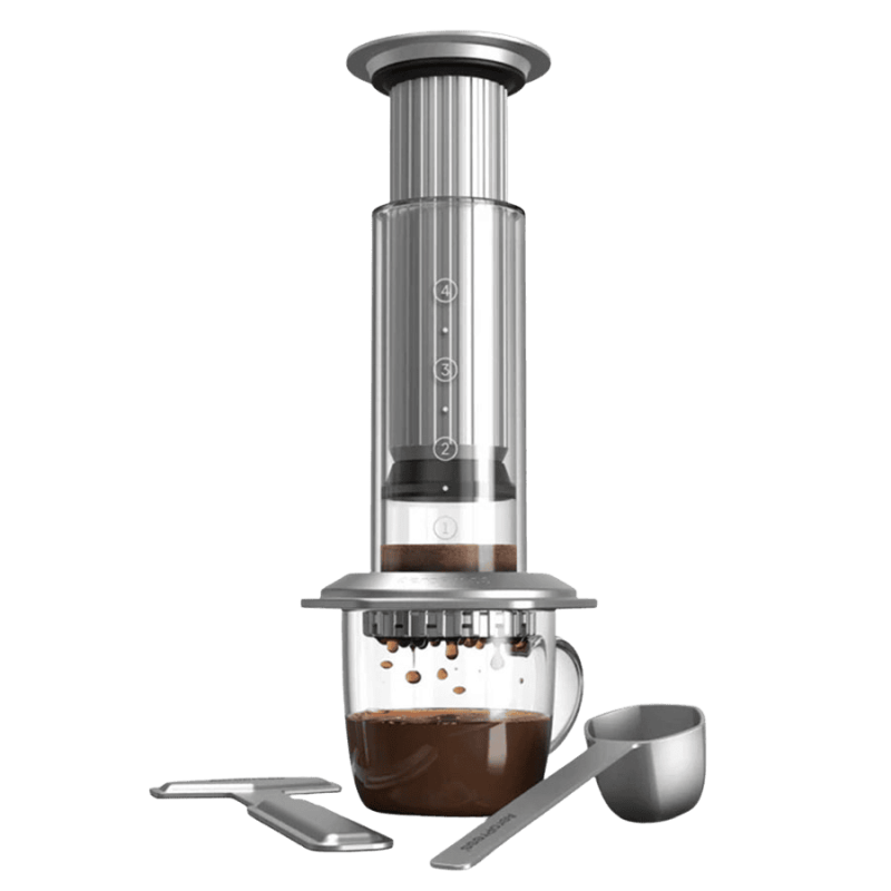 AeroPress Premium Szkło i Metal | CoffeeLove