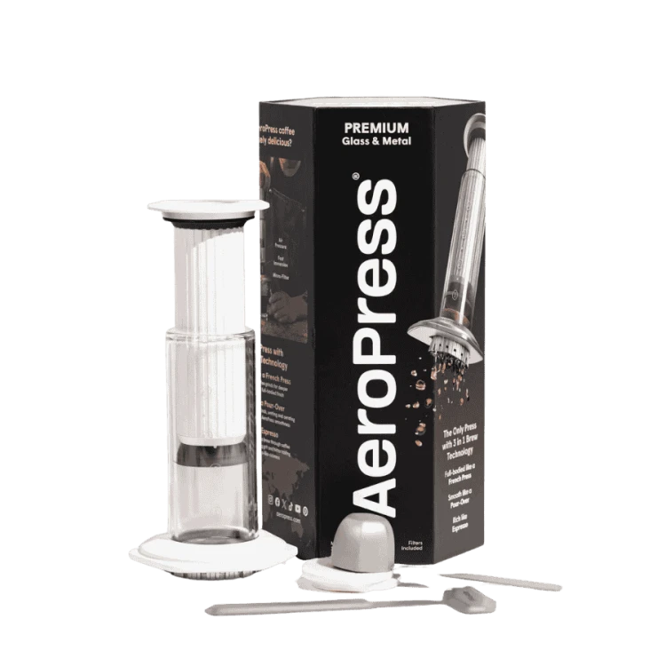 AeroPress Premium White | CoffeeLove