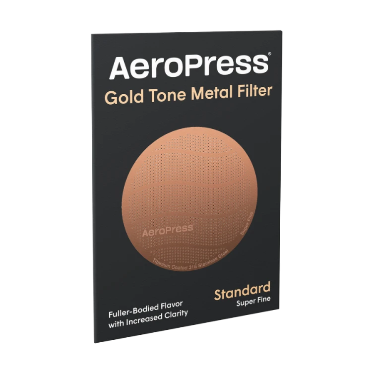 AeroPress Reusable Filter złoty | CoffeeLove