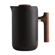 Fellow Clara French Press Czarny mat orzech | CoffeeLove