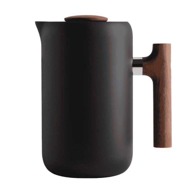 Fellow Clara French Press Czarny mat orzech | CoffeeLove