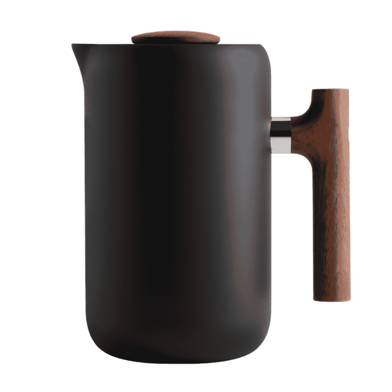 Fellow Clara French Press Czarny mat orzech | CoffeeLove