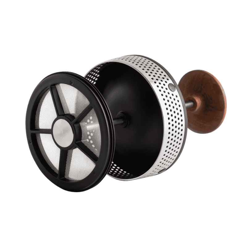 Fellow Clara French Press Czarny mat orzech | CoffeeLove