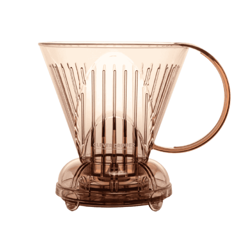 Clever Dripper L Bundle – zaparzacz brązowy (500 ml) + 100 filtrów