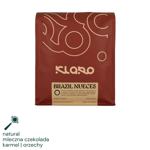 Klaro Brazylia Nueces 250 g | CoffeeLove
