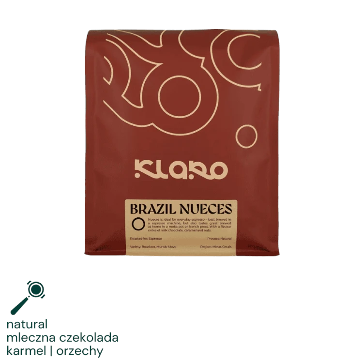 Klaro Brazylia Nueces 250 g | CoffeeLove