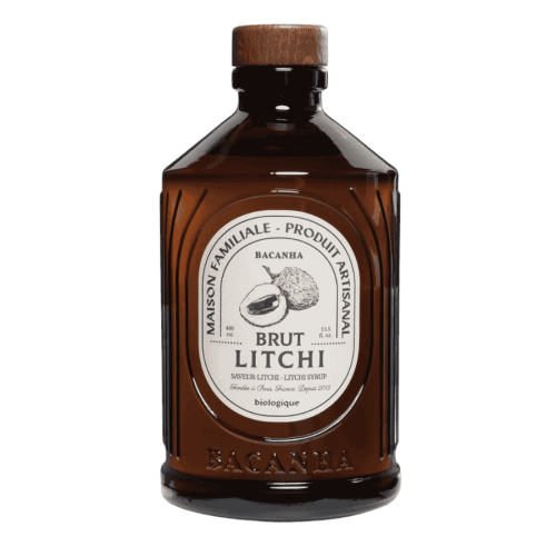 Bacanha syrop o smaku litchi 400 ml OUTLET