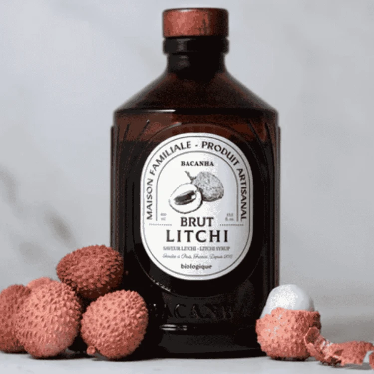Bacanha syrop o smaku litchi 400 ml | CoffeeLove