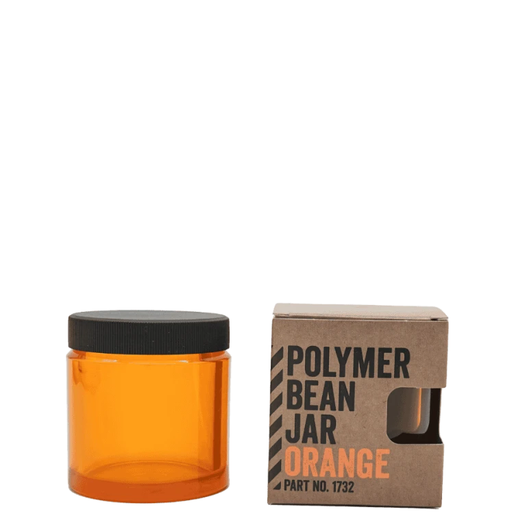 Comandante Polymer-Glass Bean Jar 40g pomarańczowy | CoffeeLove
