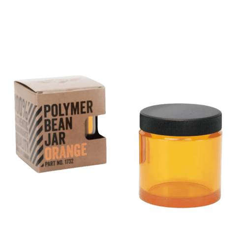 Comandante Polymer-Glass Bean Jar 40g pomarańczowy | CoffeeLove