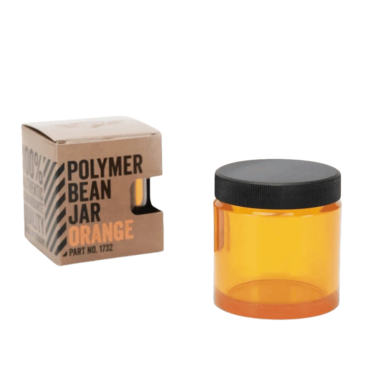 Comandante Polymer-Glass Bean Jar 40g pomarańczowy | CoffeeLove