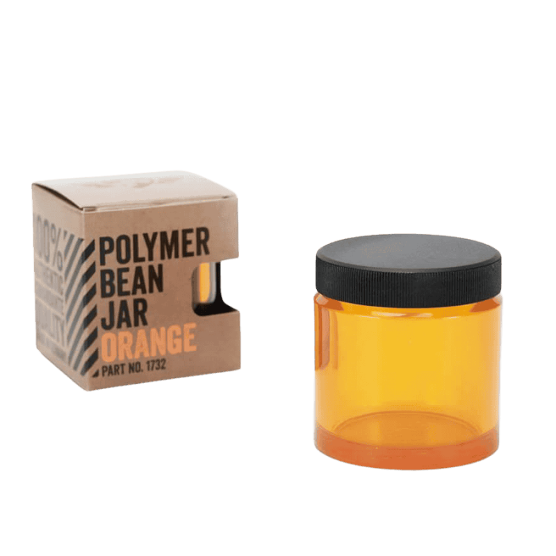 Comandante Polymer-Glass Bean Jar 40g pomarańczowy | CoffeeLove