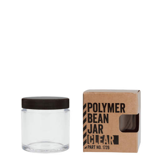 Comandante Polymer-Glass Bean Jar Transparent 40g przezroczysty