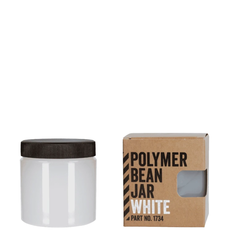 Comandante Polymer-Glass Bean Jar 40g biały | CoffeeLove