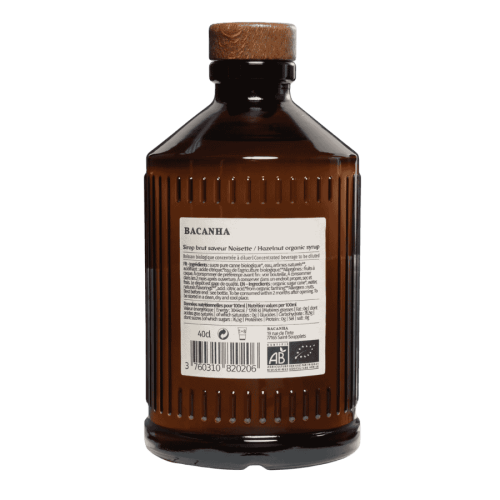 Bacanha syrop o smaku orzechów laskowych 400 ml | CoffeeLove