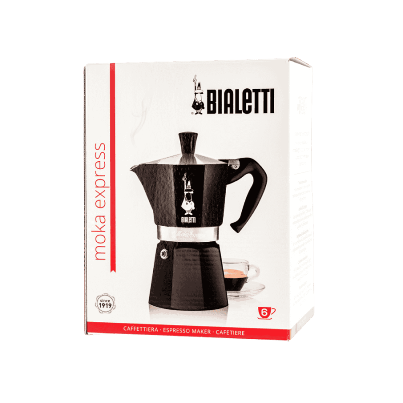 Bialetti Moka Express czarna 6TZ | CoffeeLove