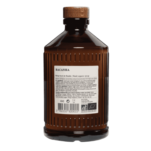 Bacanha syrop o smaku bazyliowym 400 ml | CoffeeLove