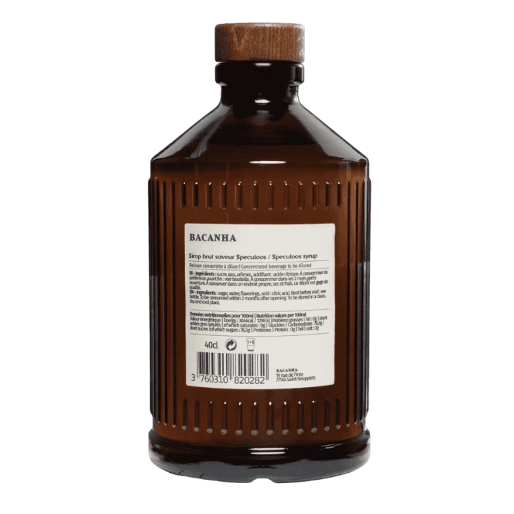 Bacanha syrop o smaku ciasteczek korzennych 400 ml | CoffeeLove