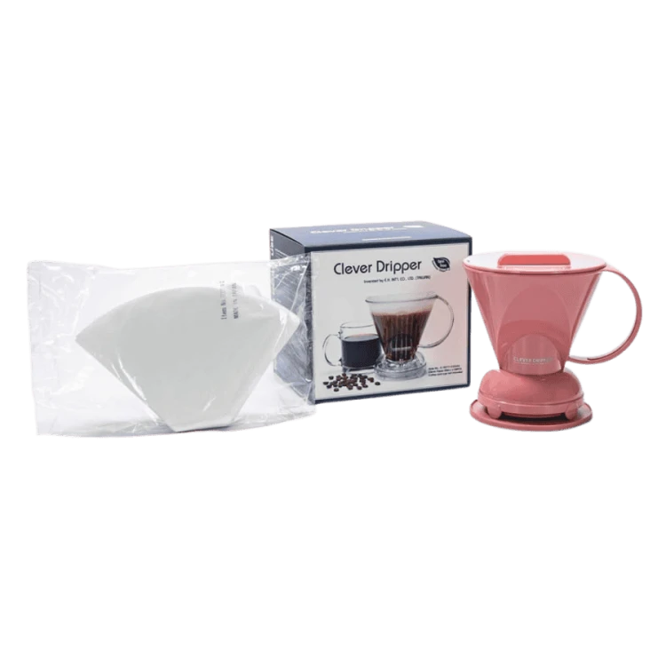 Clever Dripper różowy | CoffeeLove