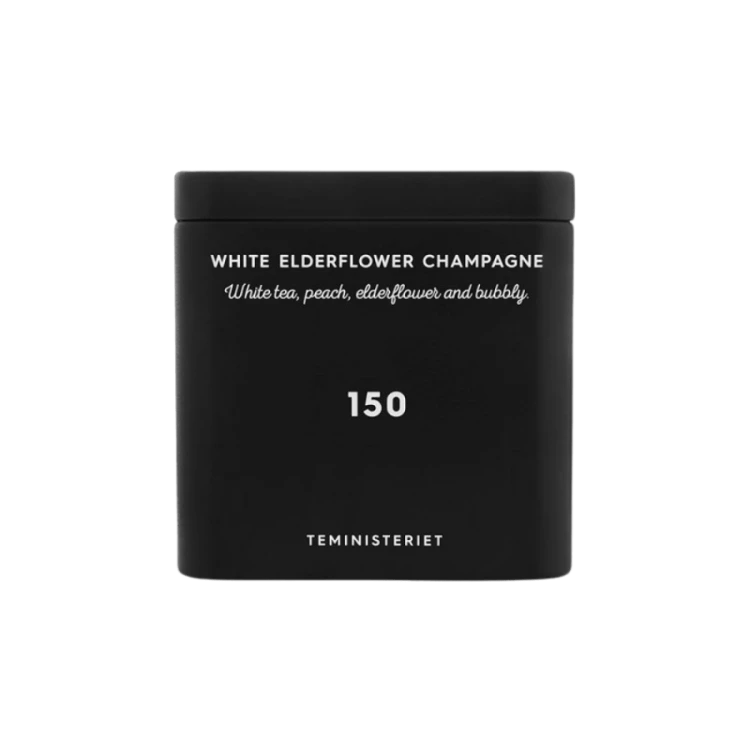 Teministeriet 150 White Elderflower Champagne 50g | CoffeeLove