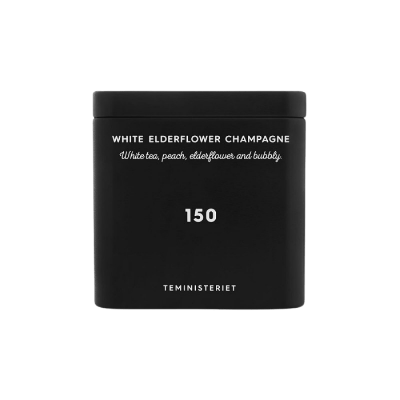 Teministeriet 150 White Elderflower Champagne 50g | CoffeeLove