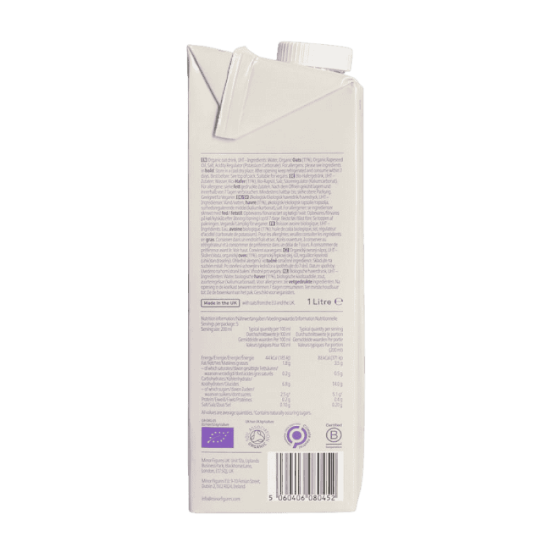 Minor Figures Oat M*lk (Organic) | CoffeeLove