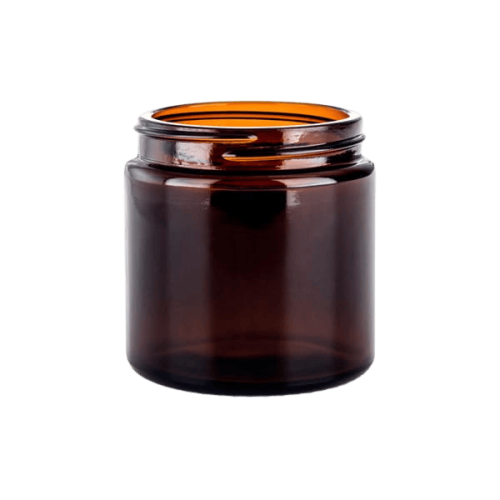 Comandante Bean Jar Glass Clear słoiczek na kawę brązowy
