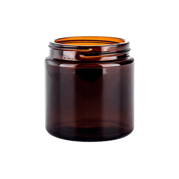 Comandante Bean Jar Glass Clear słoiczek na kawę brązowy