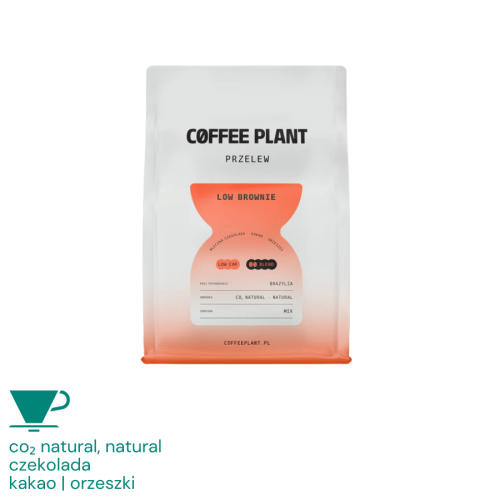 Coffee Plant LOW Brownie filter 250 g