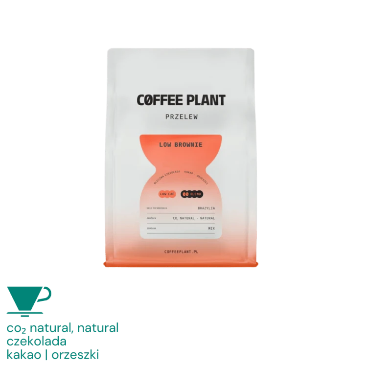 Coffee Plant Flow LOW Brownie filter 250 g | CoffeeLove
