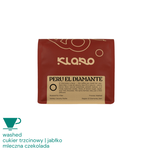 Klaro Peru El Diamante filter 250 g | CoffeeLove