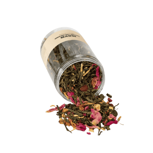 HAYB Cherry & Blossom zielona herbata sypana liściasta 70 g | CoffeeLove