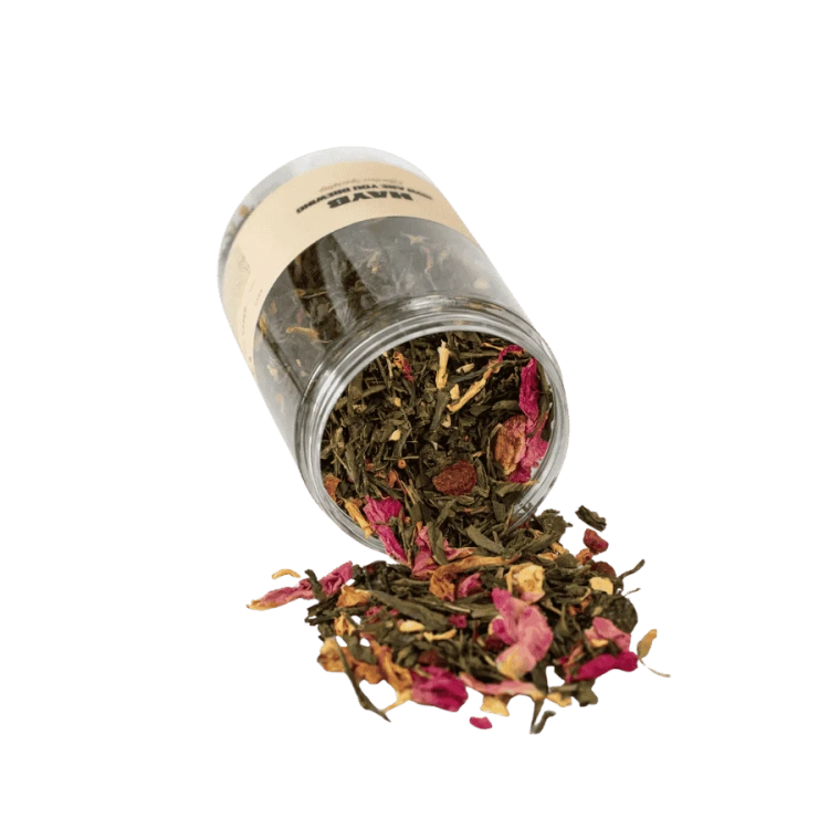 HAYB Cherry & Blossom zielona herbata sypana liściasta 70 g | CoffeeLove
