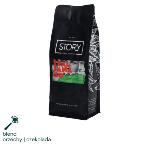 Story Coffee Italiana 80′ espresso blend 1 kg | CoffeeLove