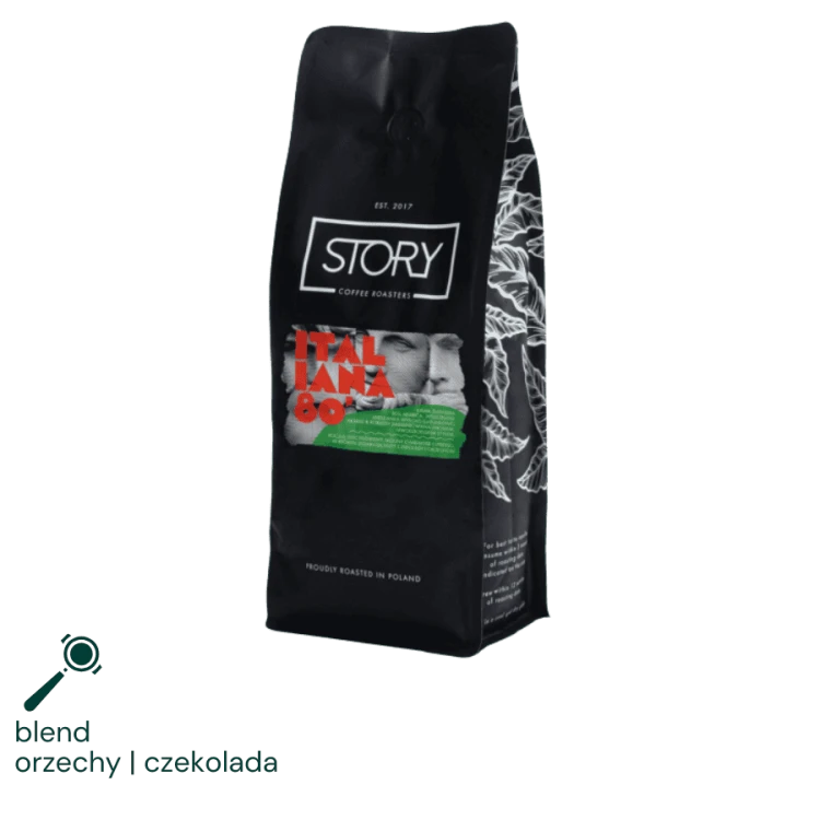Story Coffee Italiana 80′ espresso blend 1 kg | CoffeeLove
