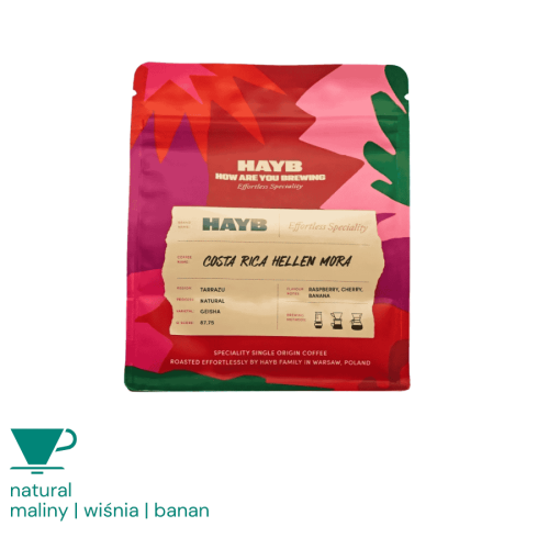 HAYB Kostaryka Hellen Mora filter 250 g | CoffeeLove