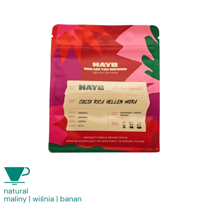 HAYB Kostaryka Hellen Mora filter 250 g | CoffeeLove