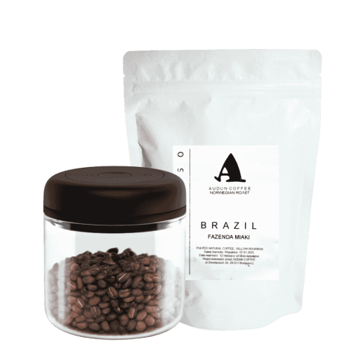 Fellow Atmos szklany 0,7 i Audun Brazylia Miaki 250 g | CoffeeLove