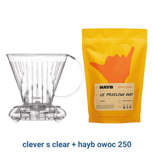 Clever S Clear + HAYB Owoc 250 | CoffeeLove